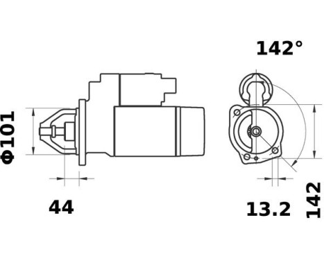 Starter motor / Starter, Image 3