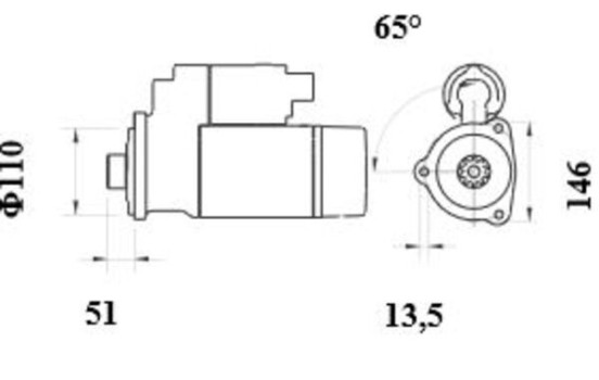 Starter motor / Starter, Image 2