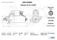 Starter motor / Starter