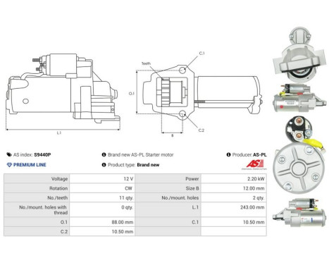 Starter motor / Starter, Image 5
