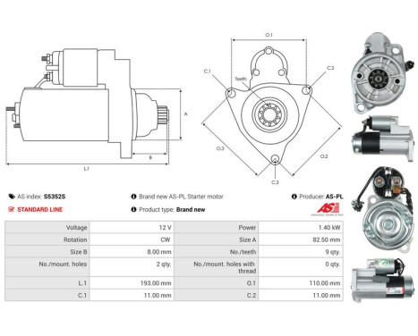 Starter motor / Starter, Image 5