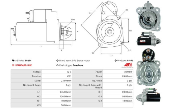Starter motor / Starter, Image 5