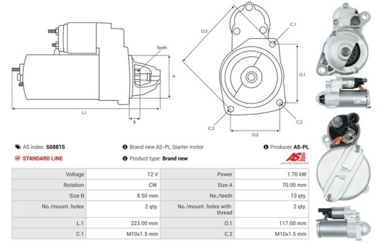 Starter motor / Starter, Image 5