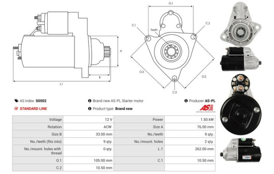 Starter motor / Starter, Image 5