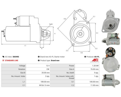 Starter motor / Starter, Image 5