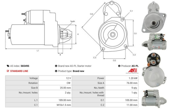 Starter motor / Starter, Image 5