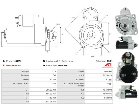 Starter motor / Starter, Image 5