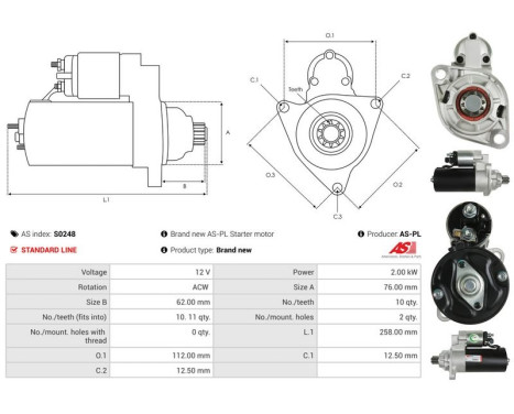 Starter motor / Starter, Image 5