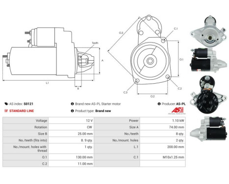Starter motor / Starter, Image 5