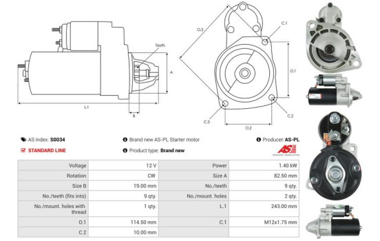 Starter motor / Starter, Image 5