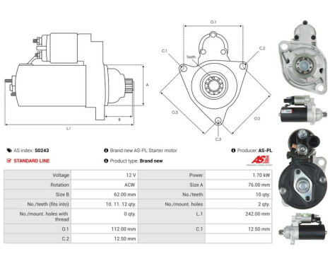 Starter motor / Starter, Image 5