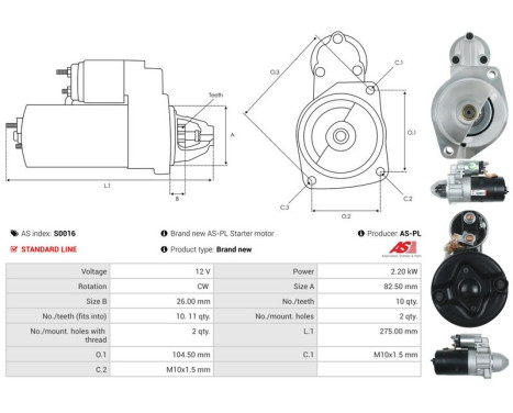 Starter motor / Starter, Image 5