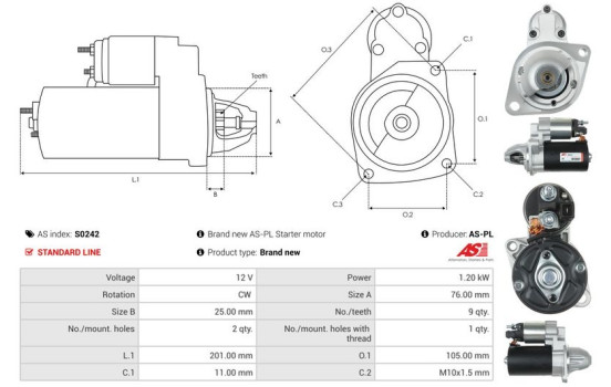 Starter motor / Starter, Image 5