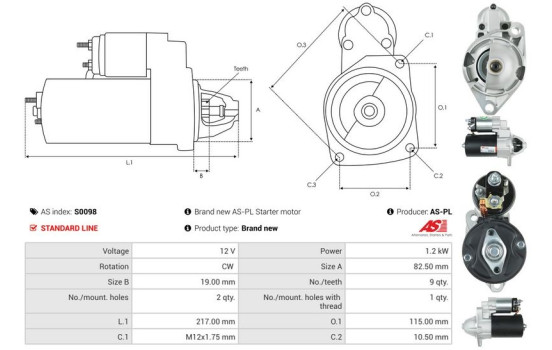 Starter motor / Starter, Image 5