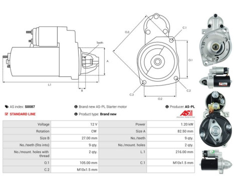 Starter motor / Starter, Image 5