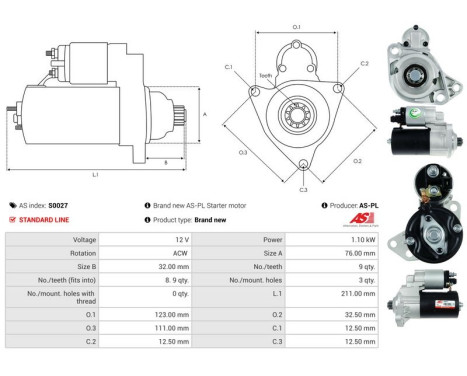 Starter motor / Starter, Image 5