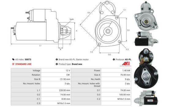 Starter motor / Starter, Image 5