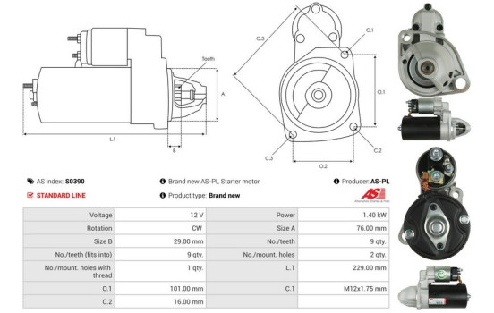 Starter motor / Starter, Image 5