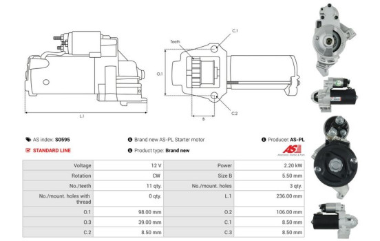 Starter motor / Starter, Image 5