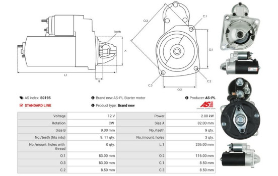 Starter motor / Starter, Image 5