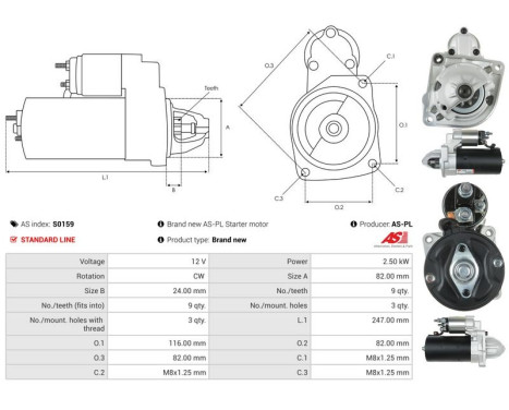 Starter motor / Starter, Image 5