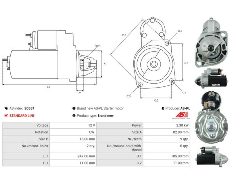Starter motor / Starter, Image 5