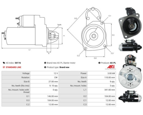 Starter motor / Starter, Image 5