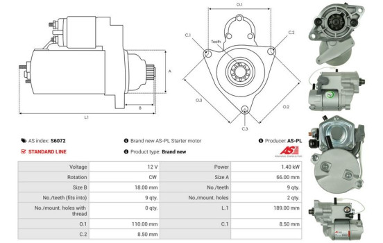 Starter motor / Starter, Image 5