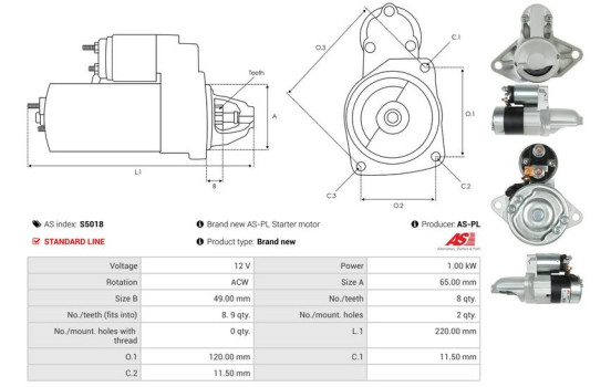 Starter motor / Starter, Image 5