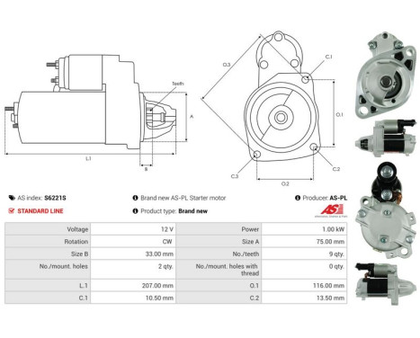 Starter motor / Starter, Image 5