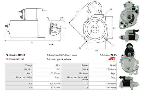 Starter motor / Starter, Image 5