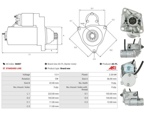 Starter motor / Starter, Image 5