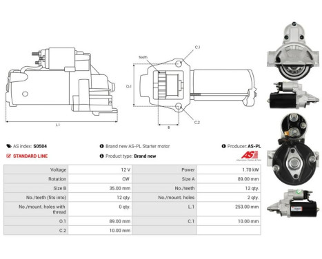 Starter motor / Starter, Image 5