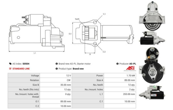 Starter motor / Starter, Image 5