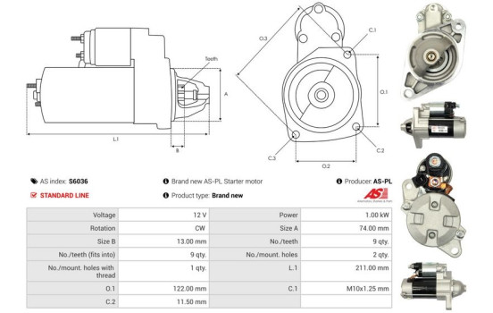 Starter motor / Starter, Image 5