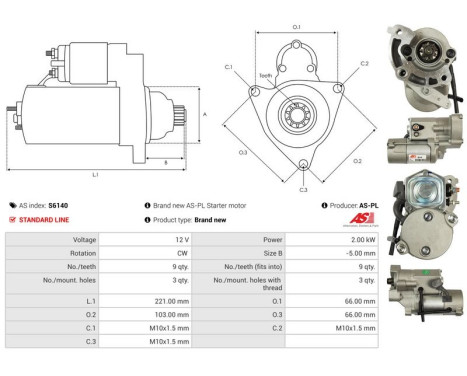 Starter motor / Starter, Image 5