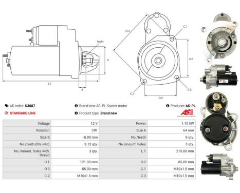Starter motor / Starter, Image 5