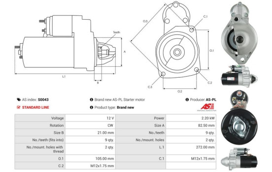 Starter motor / Starter, Image 5