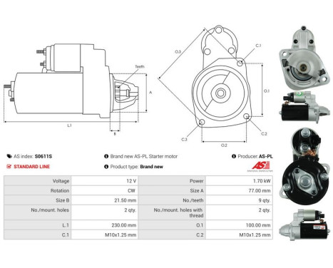 Starter motor / Starter, Image 5
