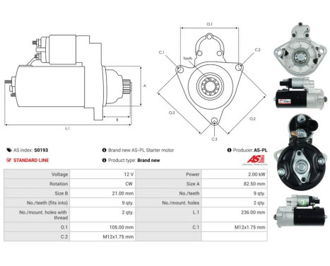Starter motor / Starter, Image 5