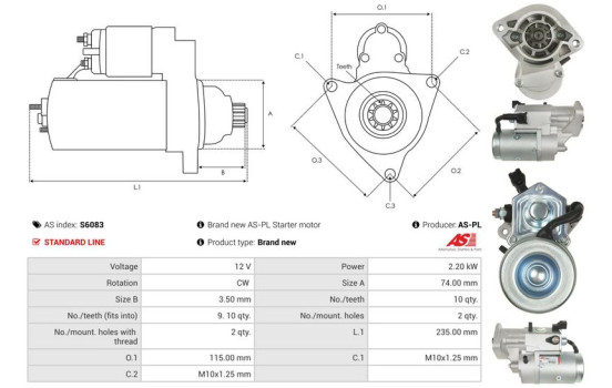 Starter motor / Starter, Image 5