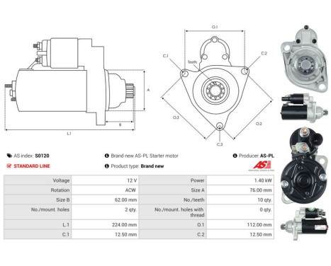 Starter motor / Starter, Image 5