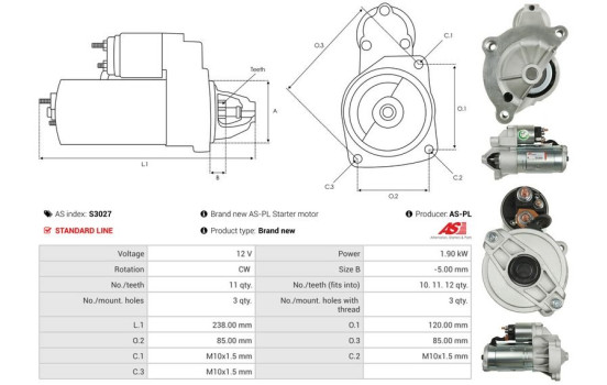 Starter motor / Starter, Image 5