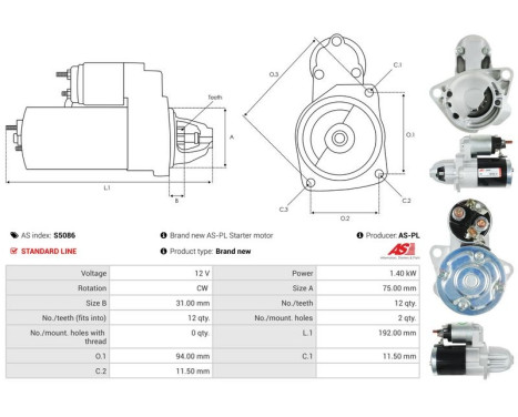 Starter motor / Starter, Image 5