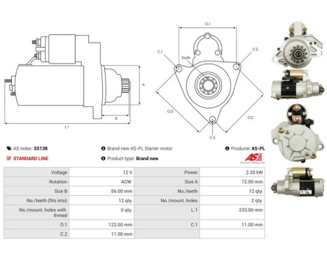 Starter motor / Starter, Image 5