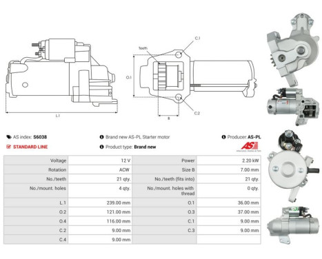 Starter motor / Starter, Image 5