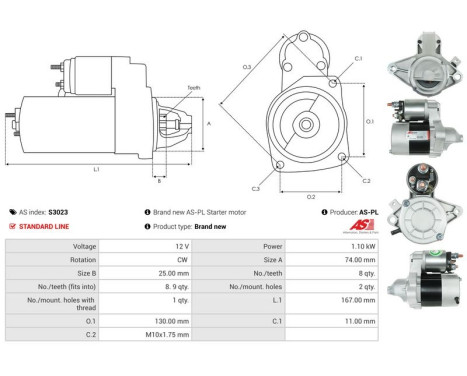 Starter motor / Starter, Image 5