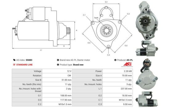 Starter motor / Starter, Image 5