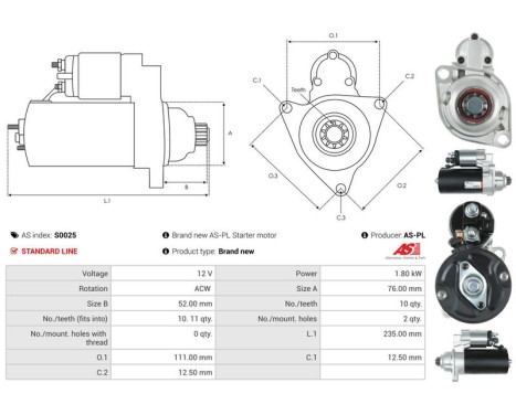 Starter motor / Starter, Image 5