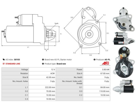 Starter motor / Starter, Image 5